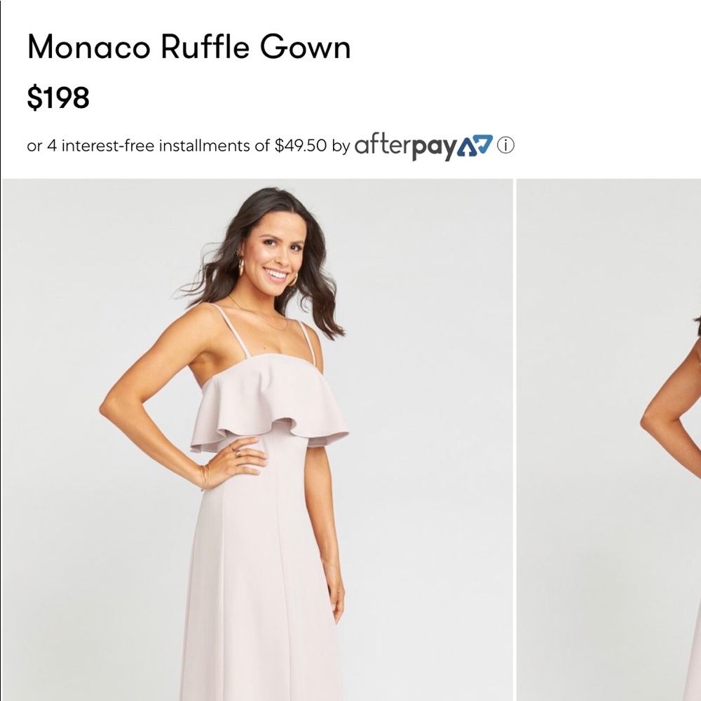 Monaco Ruffle Gown - Show Me Your Mumu